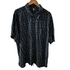 Tanoa ~ Mens Button down casual shirt ~ size 2XL